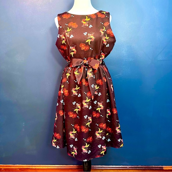 Lindy Bop Dresses & Skirts - Lucky Koi Fish Dress